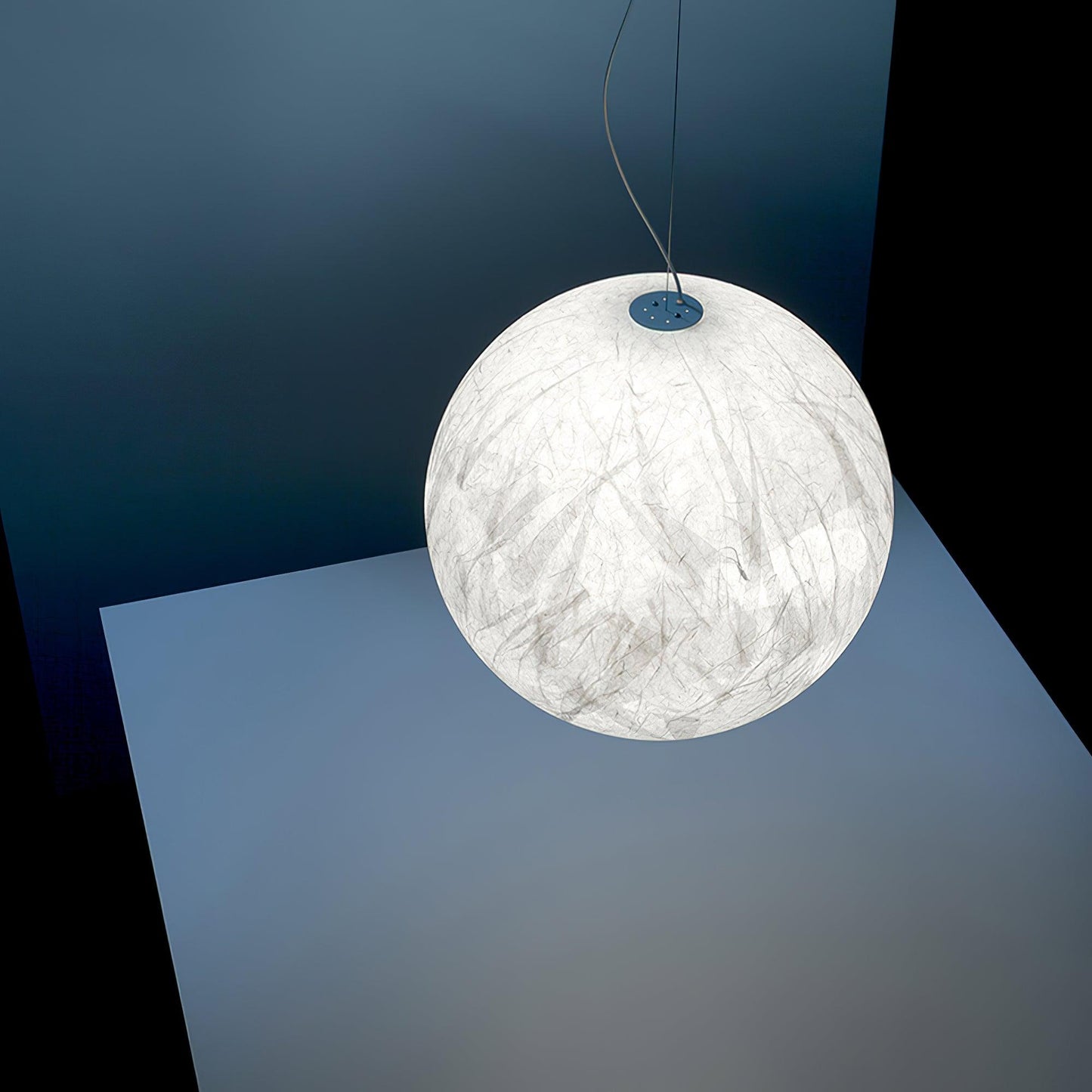 Zijde Hanglamp Verstelbare Kabel - Maanlicht Design Jorge