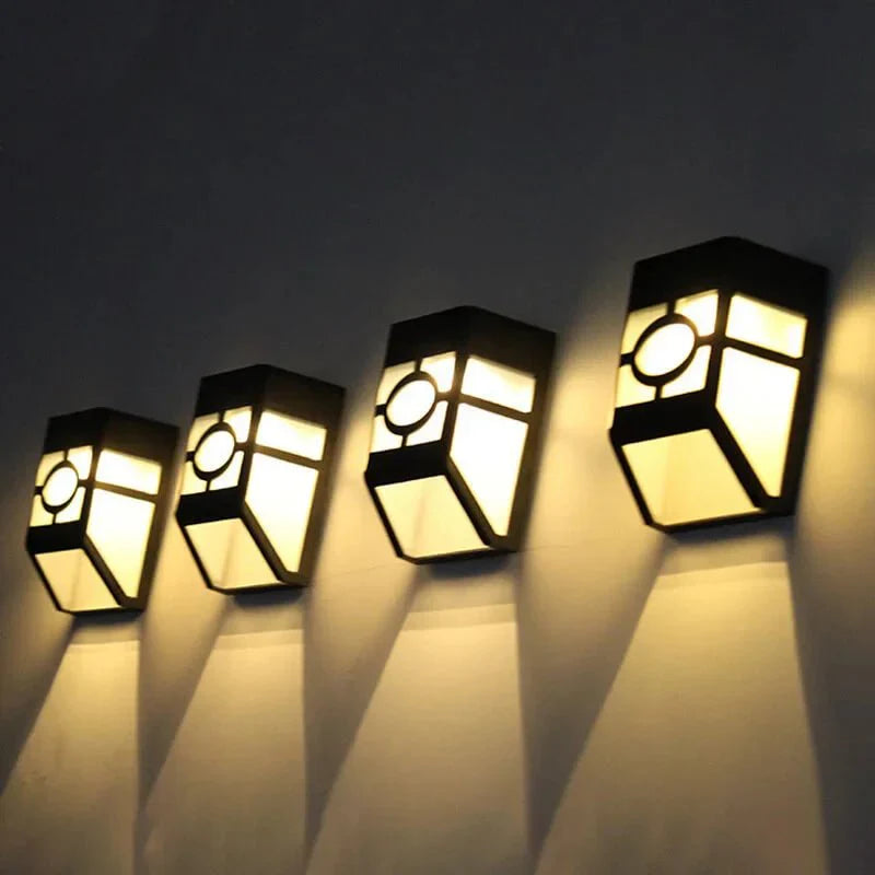 Zonne-energie Wandlamp Waterdicht - Poodle Buitenverlichting