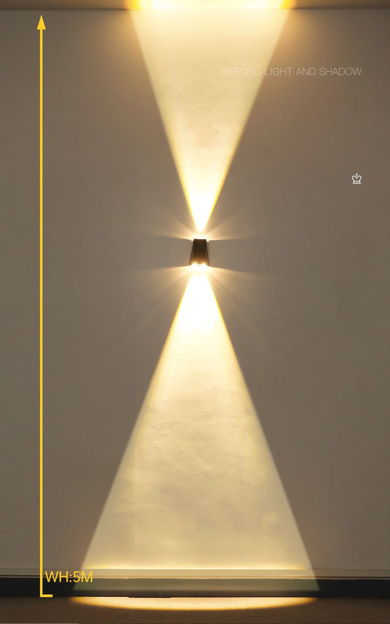 Zonne-energie Wandlamp Waterdicht - Verstelbare Lichtbundel Periwinkle
