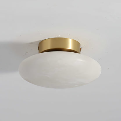 Albasten LED Tafellamp - Elegante Ovale Verlichting Inès