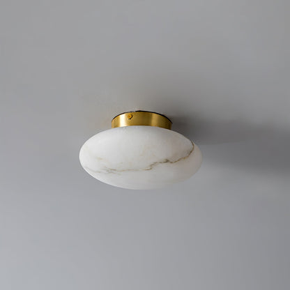 Albasten LED Tafellamp - Elegante Ovale Verlichting Inès