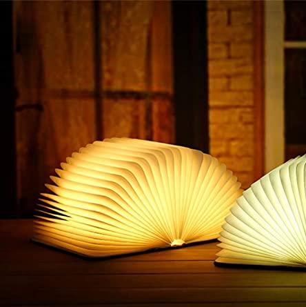 Boek Lamp met Oplaadbare LED - Betoverend Ontwerp Benjamin