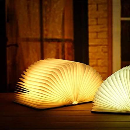 Boek Lamp met Oplaadbare LED - Betoverend Ontwerp Benjamin
