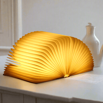 Boek Lamp met Oplaadbare LED - Betoverend Ontwerp Benjamin