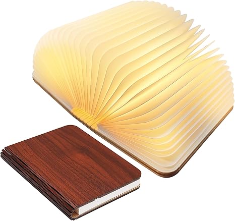 Boek Lamp met Oplaadbare LED - Betoverend Ontwerp Benjamin