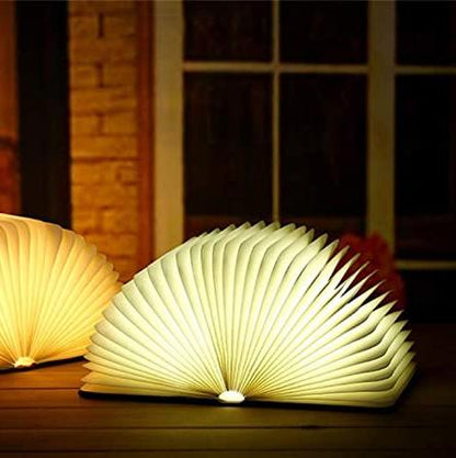 Boek Lamp met Oplaadbare LED - Betoverend Ontwerp Benjamin