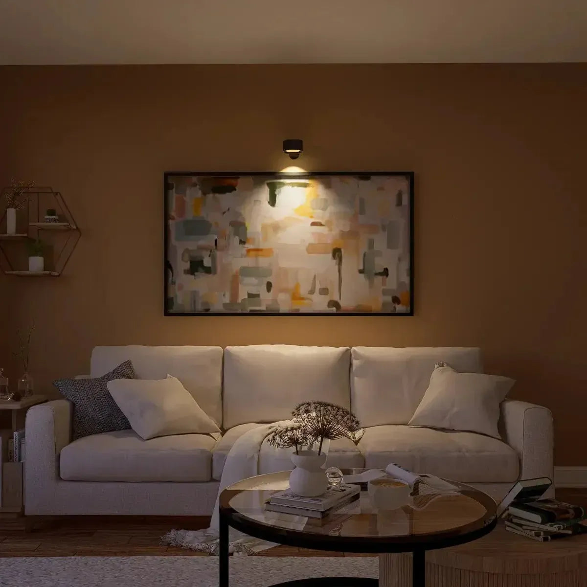Draadloze Dimbare Wandlamp 360° Rotatie - Claudine