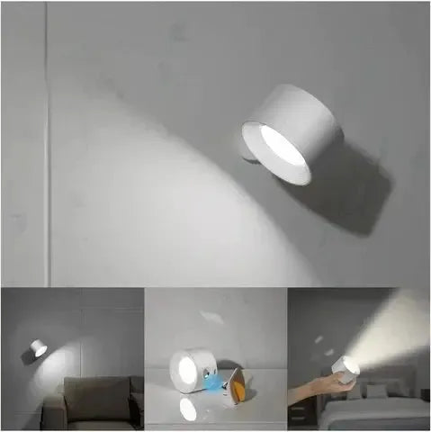 Draadloze Dimbare Wandlamp 360° Rotatie - Claudine