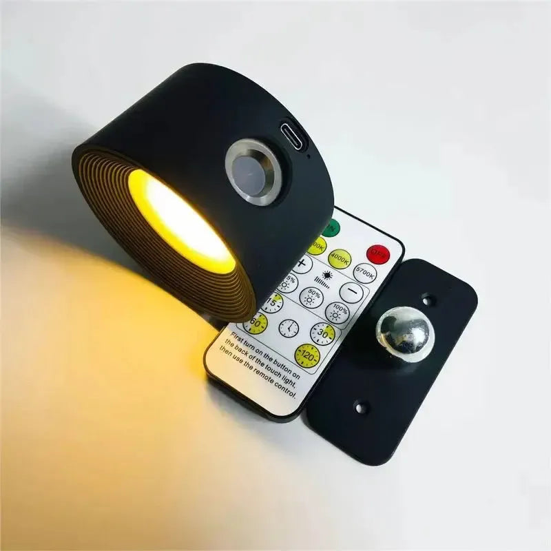Draadloze Dimbare Wandlamp 360° Rotatie - Claudine