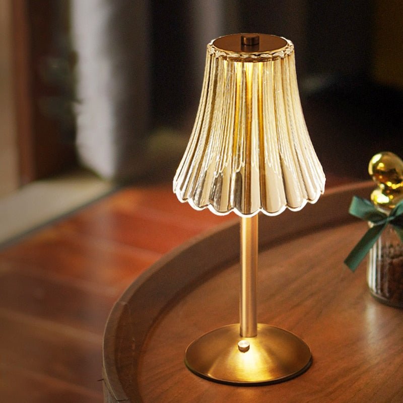 Draadloze Kristallen Lamp met Aanraakbediening - Adriano Verlichting