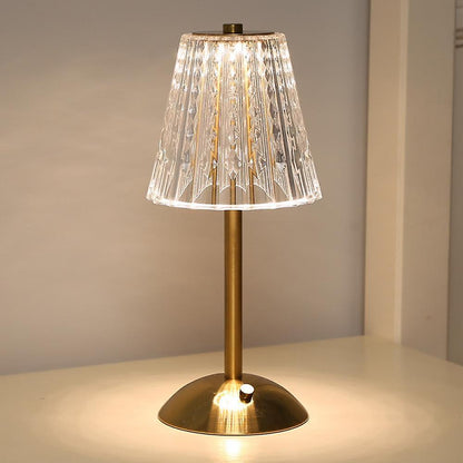 Draadloze Kristallen Lamp met Aanraakbediening - Adriano Verlichting
