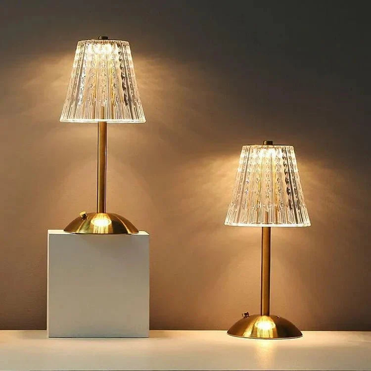 Draadloze Kristallen Lamp met Aanraakbediening - Adriano Verlichting