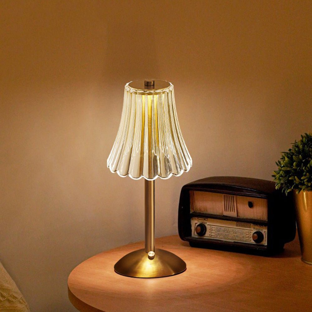 Draadloze Kristallen Lamp met Aanraakbediening - Adriano Verlichting