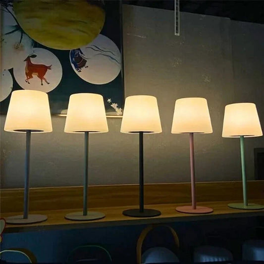 Draadloze LED Tafellamp 16 Kleuren - Carina Modern