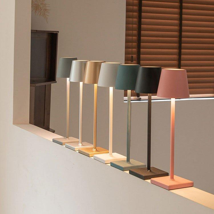 Draadloze Tafellamp met Oplaadfunctie - Lourdes Design