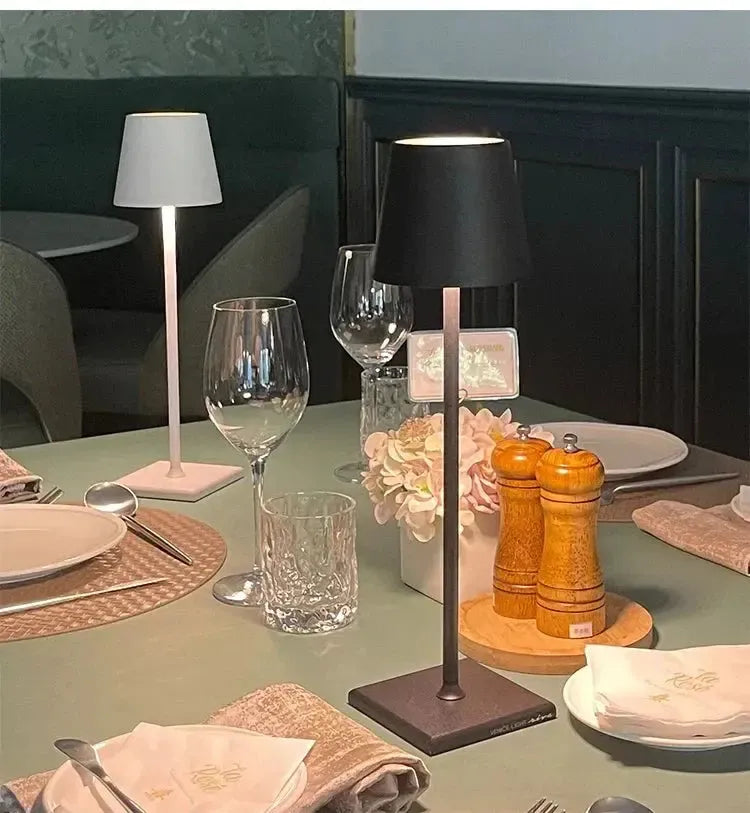 Draadloze Tafellamp met Oplaadfunctie - Lourdes Design