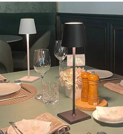 Draadloze Tafellamp met Oplaadfunctie - Lourdes Design
