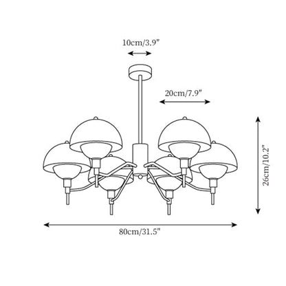 Franse Bubbellamp Crèmekleurig Ontwerp - Léna