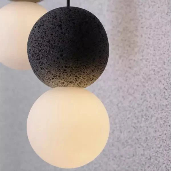 Geometrische Hanglamp met Warm Licht - Ivana Woonkamer
