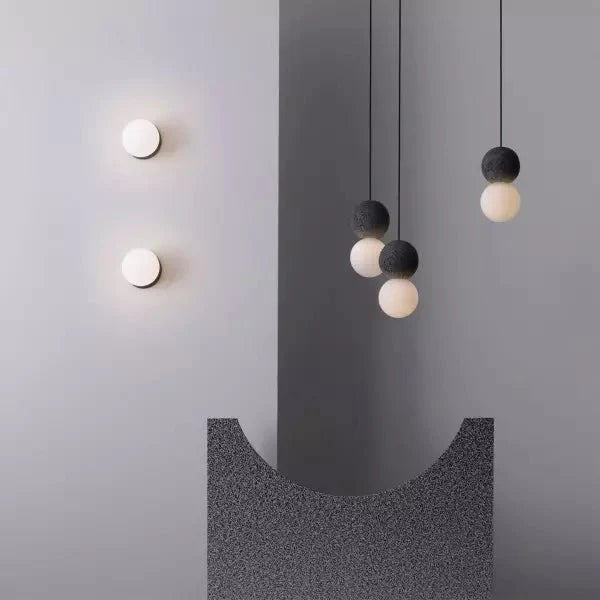 Geometrische Hanglamp met Warm Licht - Ivana Woonkamer