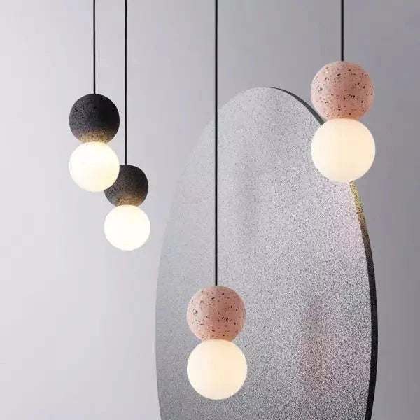 Geometrische Hanglamp met Warm Licht - Ivana Woonkamer