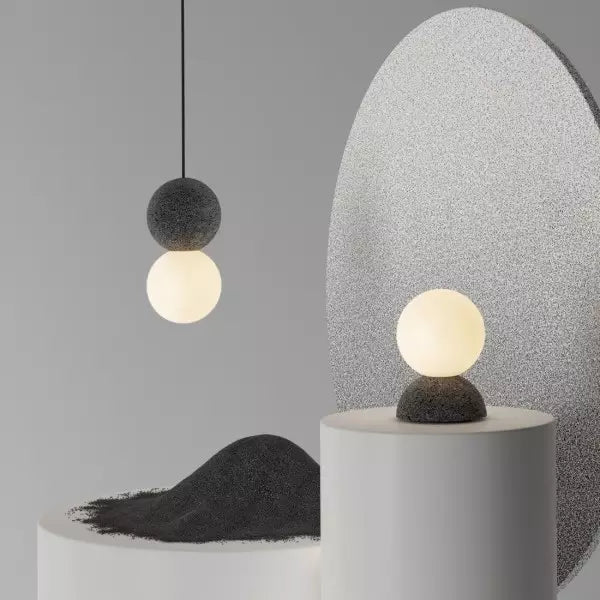 Geometrische Hanglamp met Warm Licht - Ivana Woonkamer