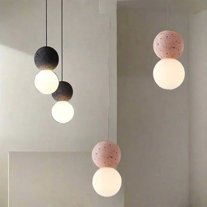 Geometrische Hanglamp met Warm Licht - Ivana Woonkamer