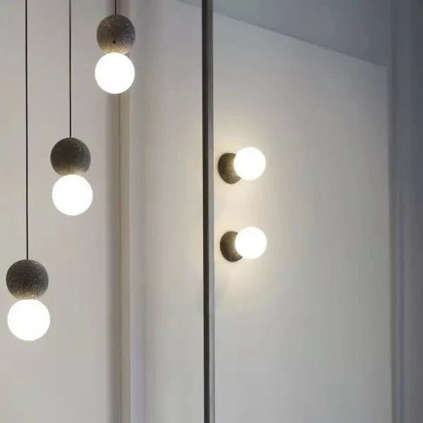 Geometrische Hanglamp met Warm Licht - Ivana Woonkamer