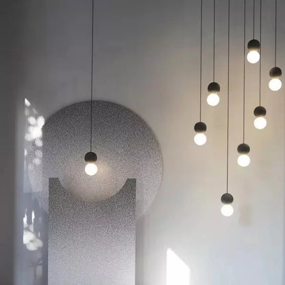 Geometrische Hanglamp met Warm Licht - Ivana Woonkamer