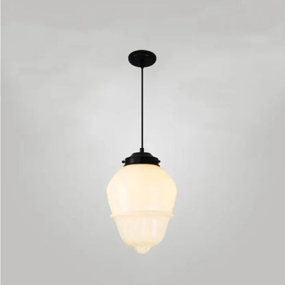 Geometrische Melkglas Hanglamp - Vintage Ismael