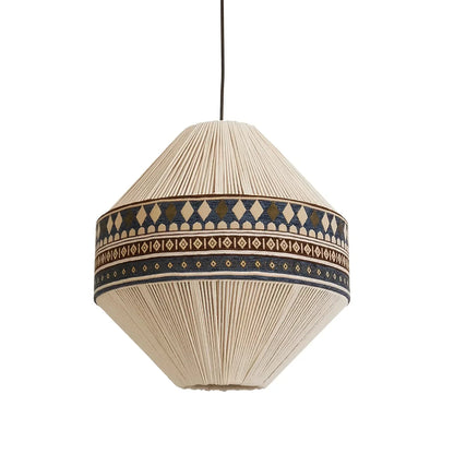 Geweven Hanglamp Verstelbare Hoogte - Juan Bohemian Lamp