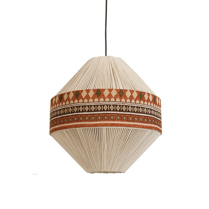Geweven Hanglamp Verstelbare Hoogte - Juan Bohemian Lamp