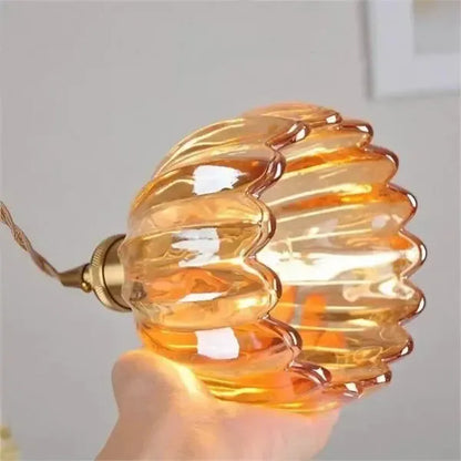 Piero Elegante Glazen Bloem Hanglamp