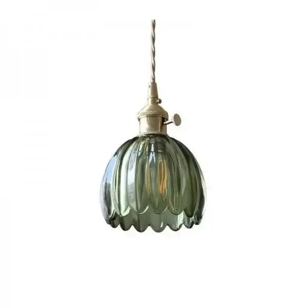 Piero Elegante Glazen Bloem Hanglamp