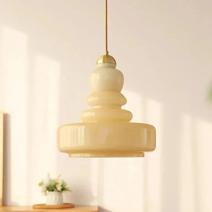 Glazen Hanglamp Kalebas Vorm - Tijdloze Elegantie Jolanda