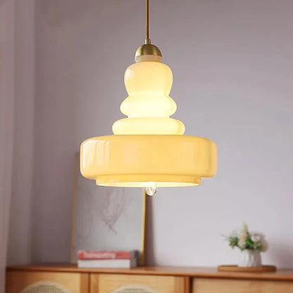 Glazen Hanglamp Kalebas Vorm - Tijdloze Elegantie Jolanda