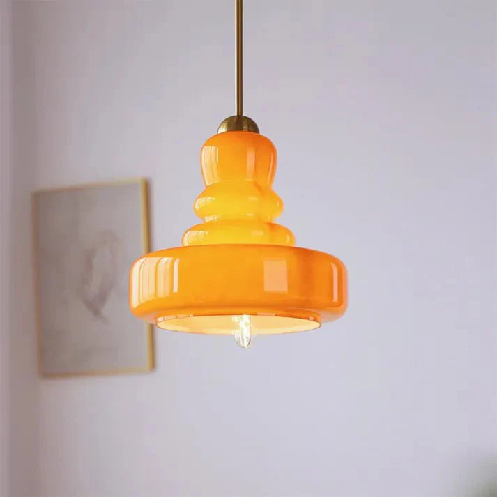 Glazen Hanglamp Kalebas Vorm - Tijdloze Elegantie Jolanda