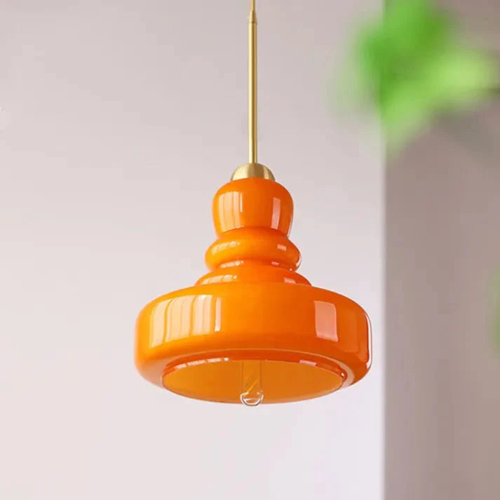 Glazen Hanglamp Kalebas Vorm - Tijdloze Elegantie Jolanda