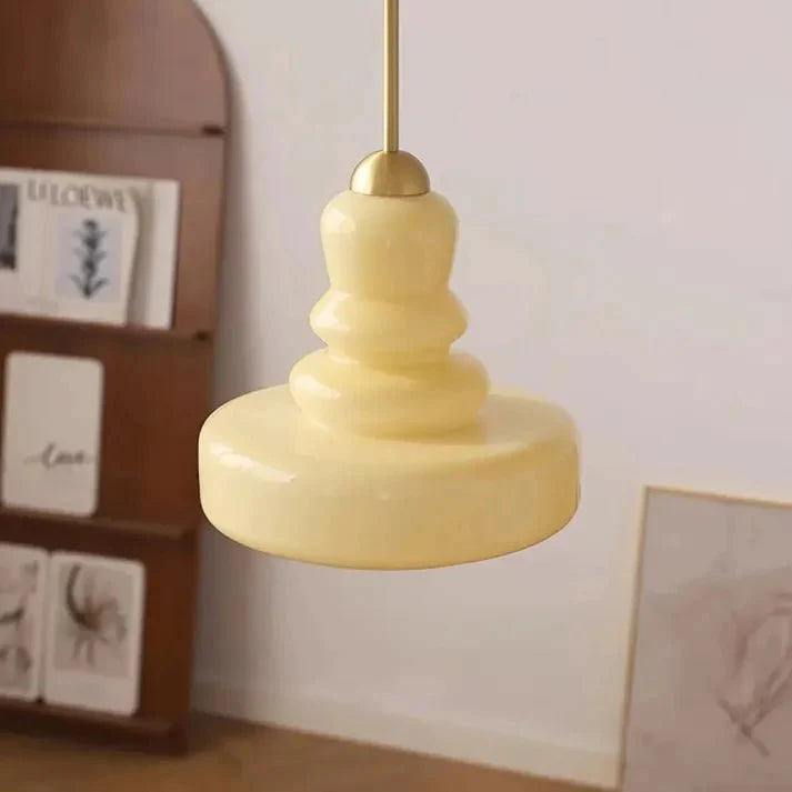 Glazen Hanglamp Kalebas Vorm - Tijdloze Elegantie Jolanda