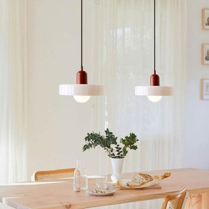 Glazen Hanglamp Verstelbare Lengte - Nicolas Artistieke Lamp