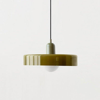 Glazen Hanglamp Verstelbare Lengte - Nicolas Artistieke Lamp
