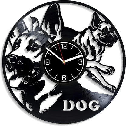 Honden Wanddecoratie met Lamp - Uniek Ontwerp 9276170961224