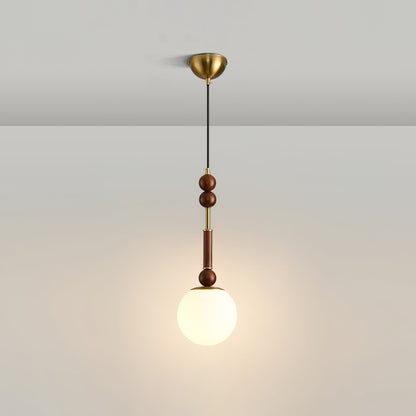 Houten Hanglamp met LED - Elegante Design Jérôme