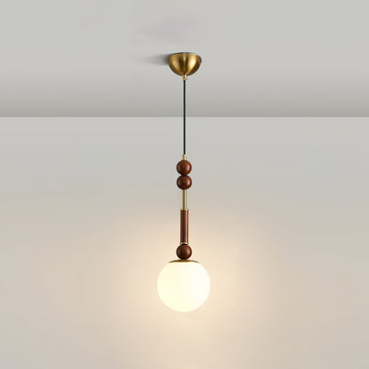 Houten Hanglamp met LED - Elegante Design Jérôme