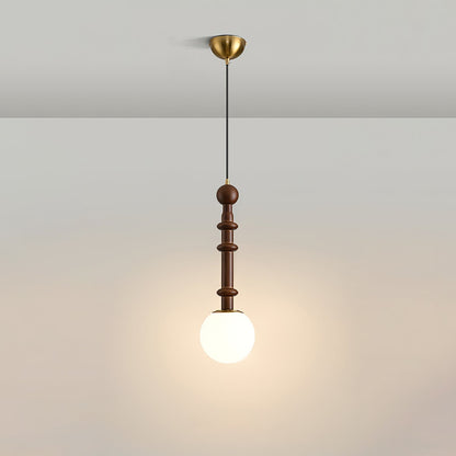Houten Hanglamp met LED - Elegante Design Jérôme