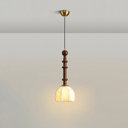 Houten Hanglamp met LED - Elegante Design Jérôme