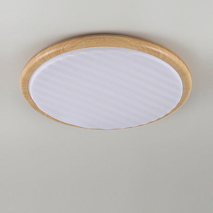 Houten LED Plafondlamp - Moderne Verlichting Léandre
