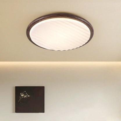 Houten LED Plafondlamp - Moderne Verlichting Léandre
