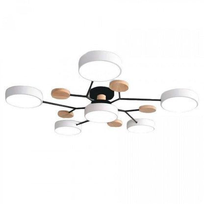 Houten LED Plafondlamp - Noémie Nordic Design