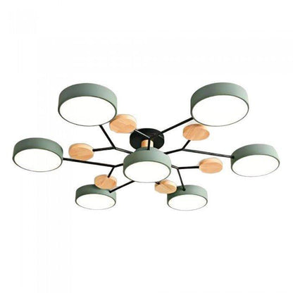 Houten LED Plafondlamp - Noémie Nordic Design